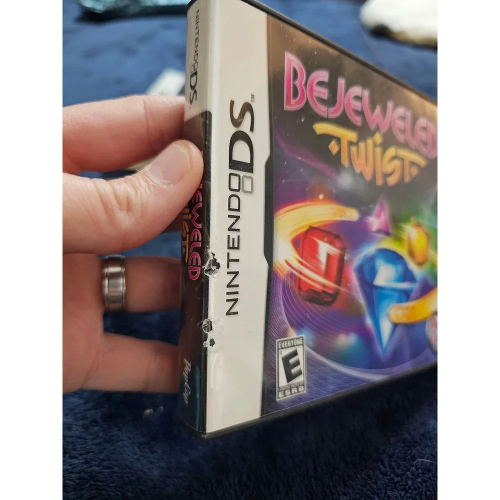 Bejeweled Twist Nintendo DS Case and Manual Only No Game PopCap Puzzle Gem Match
